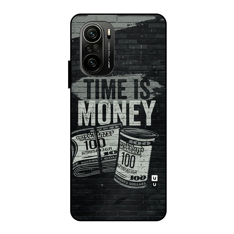 Time Is Money Metal Back Case for Mi 11x