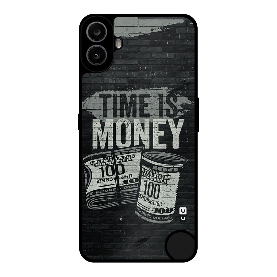 Time Is Money Metal Back Case for Nothing CMF Phone 1