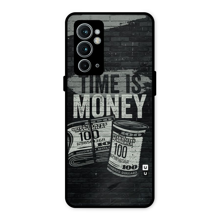 Time Is Money Metal Back Case for OnePlus 9RT 5G
