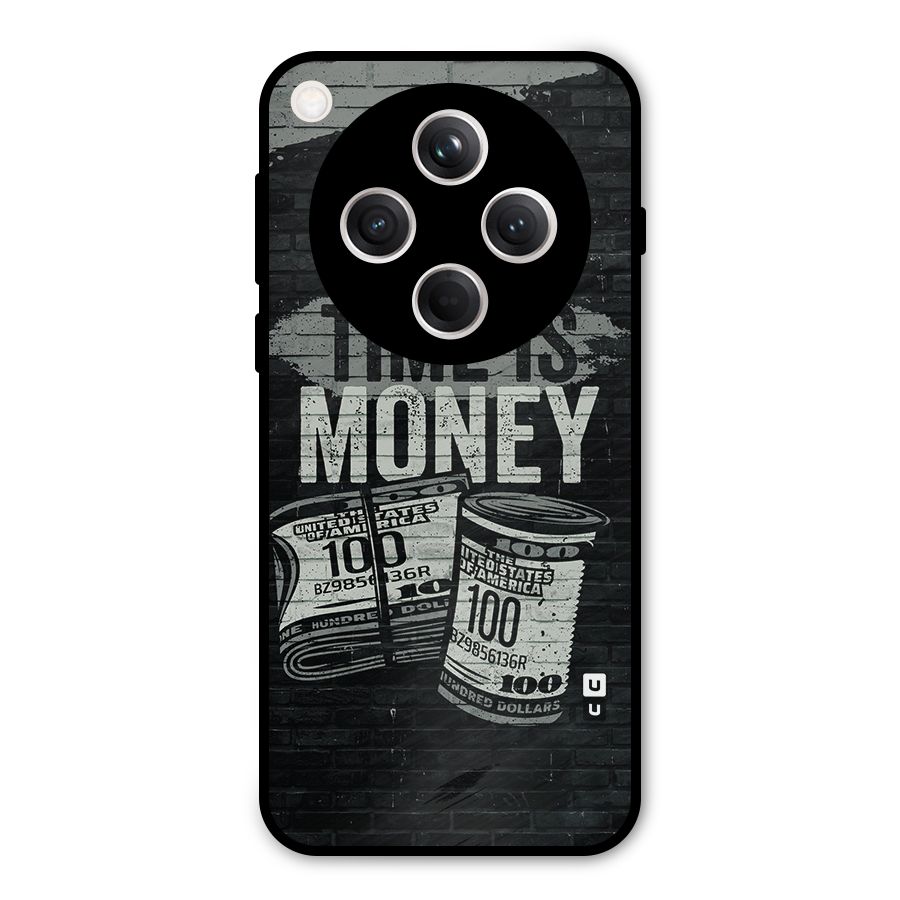 Time Is Money Metal Back Case for Oppo Find X8