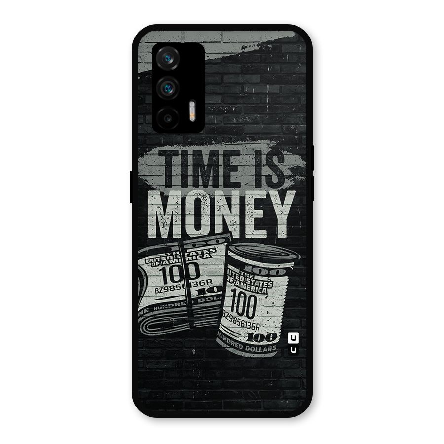 Time Is Money Metal Back Case for Realme GT 5G