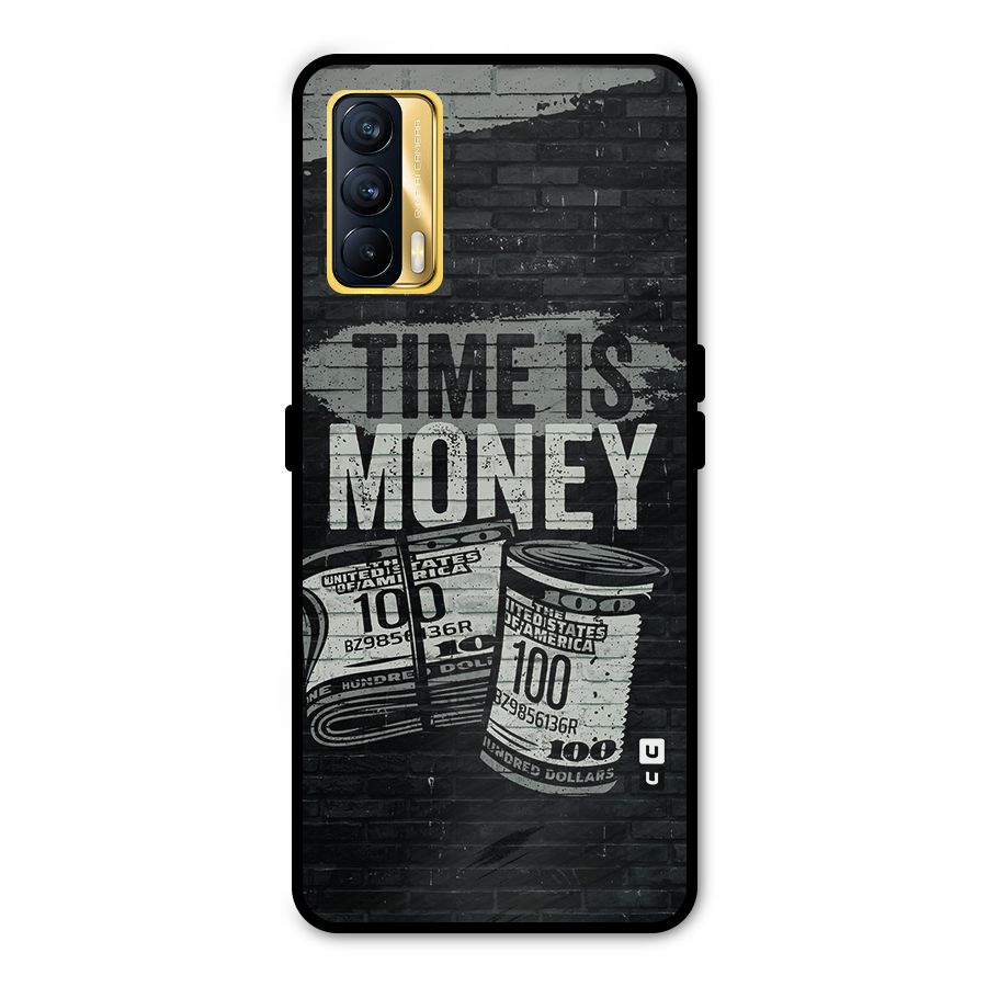 Time Is Money Metal Back Case for Realme X7
