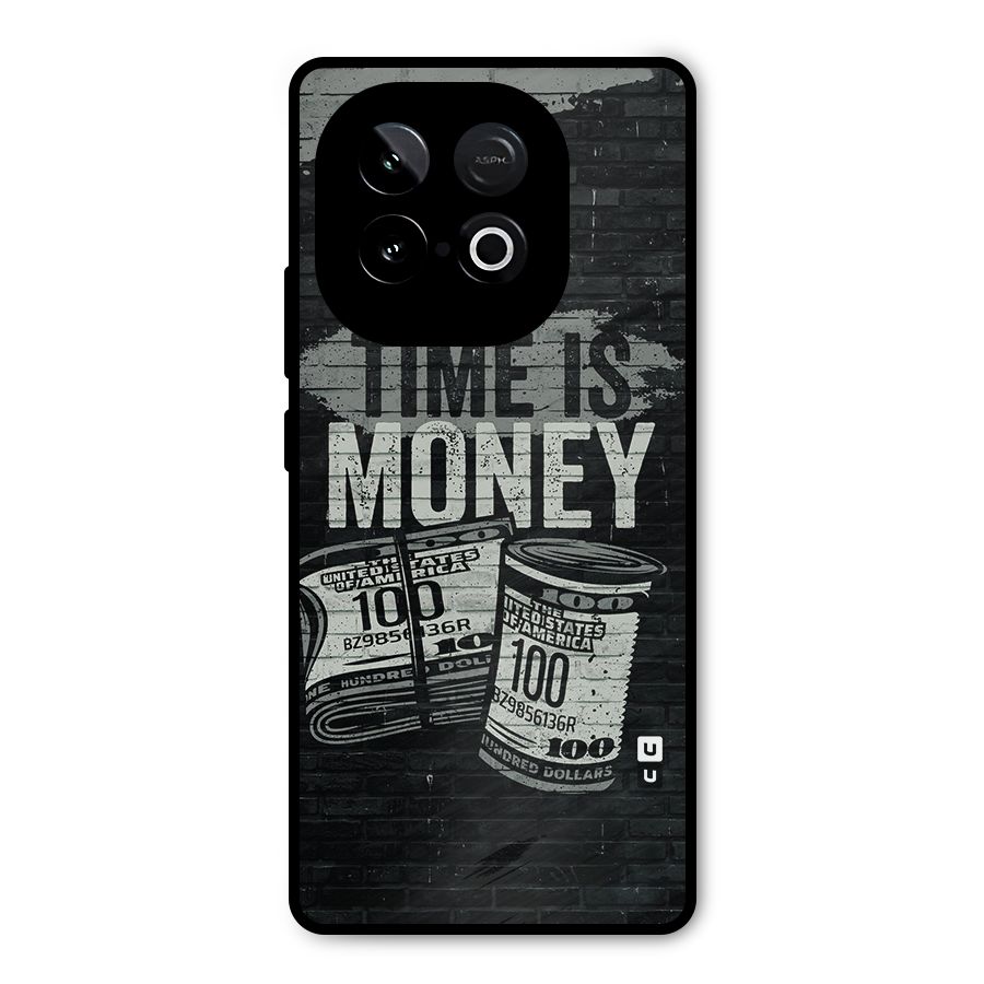 Time Is Money Metal Back Case for iQOO Neo 10
