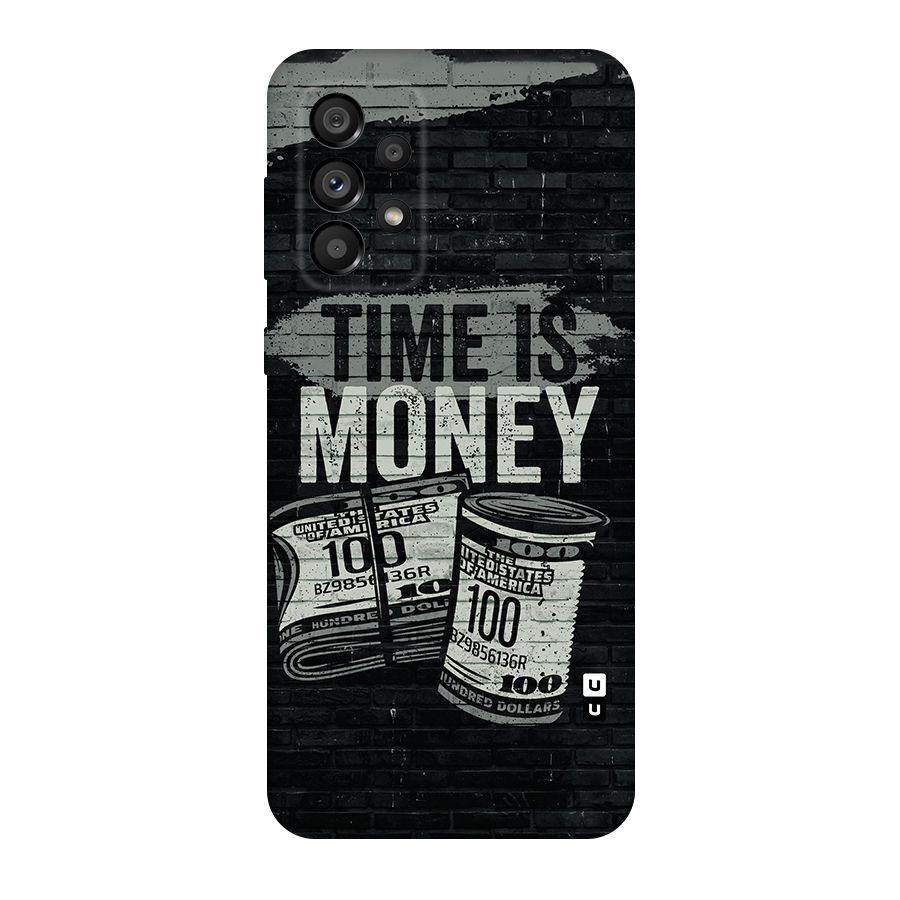 Time Is Money Original Polycarbonate Back Case for Galaxy A73 5G