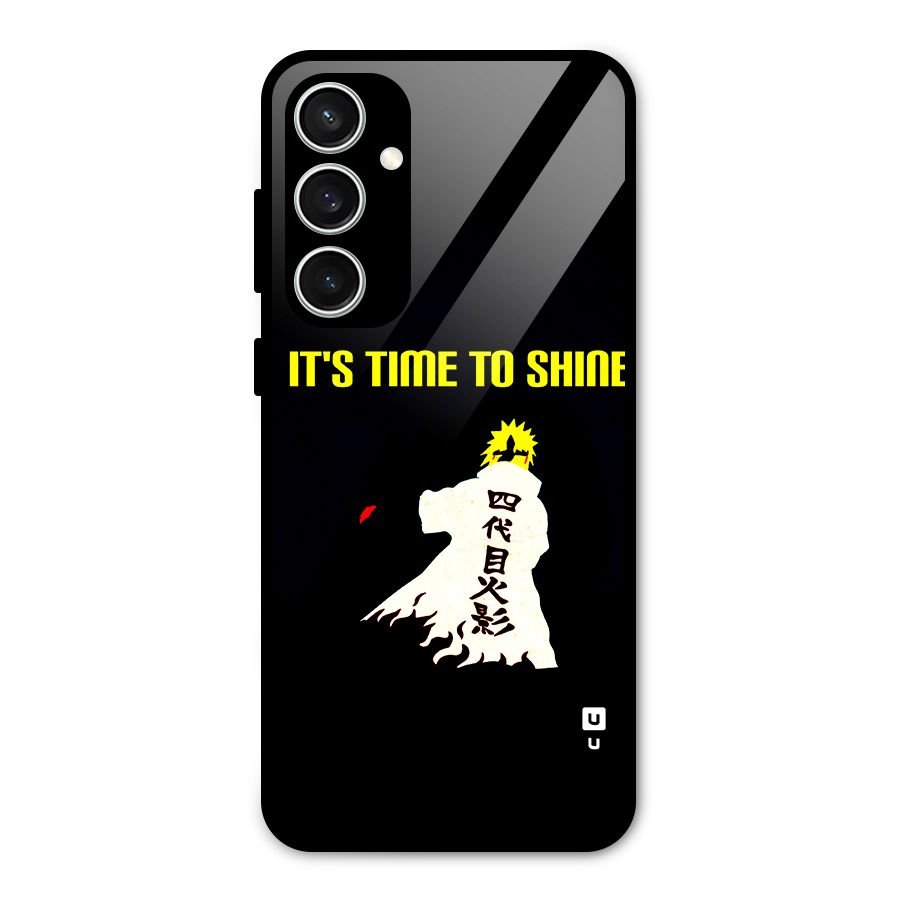 Time To Shine Glass Back Case for Galaxy S23 FE