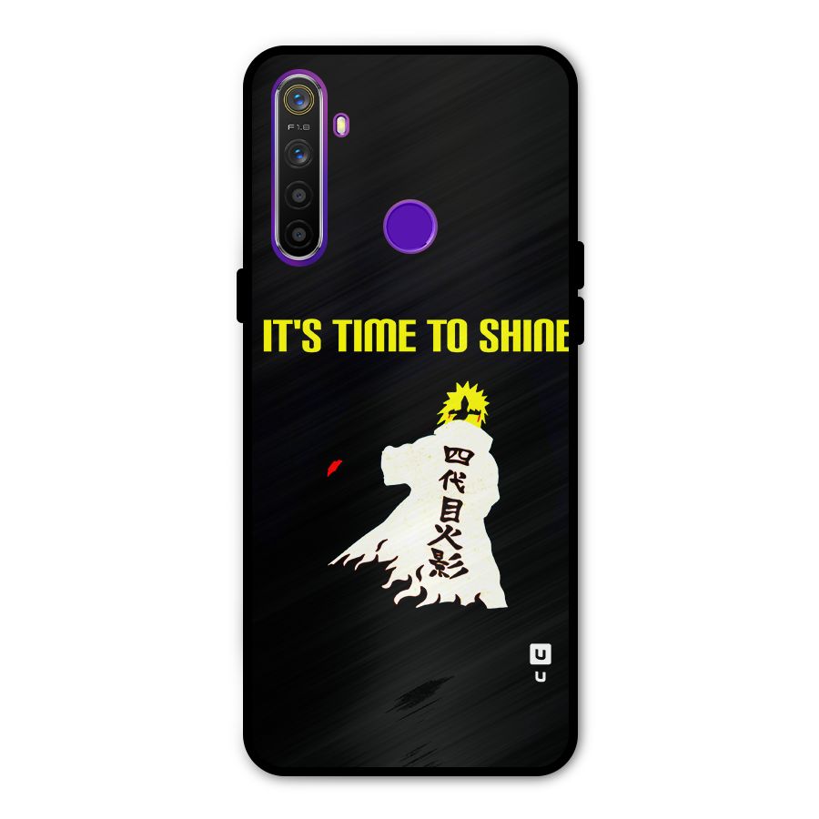 Time To Shine Glass Back Case for Realme 5s