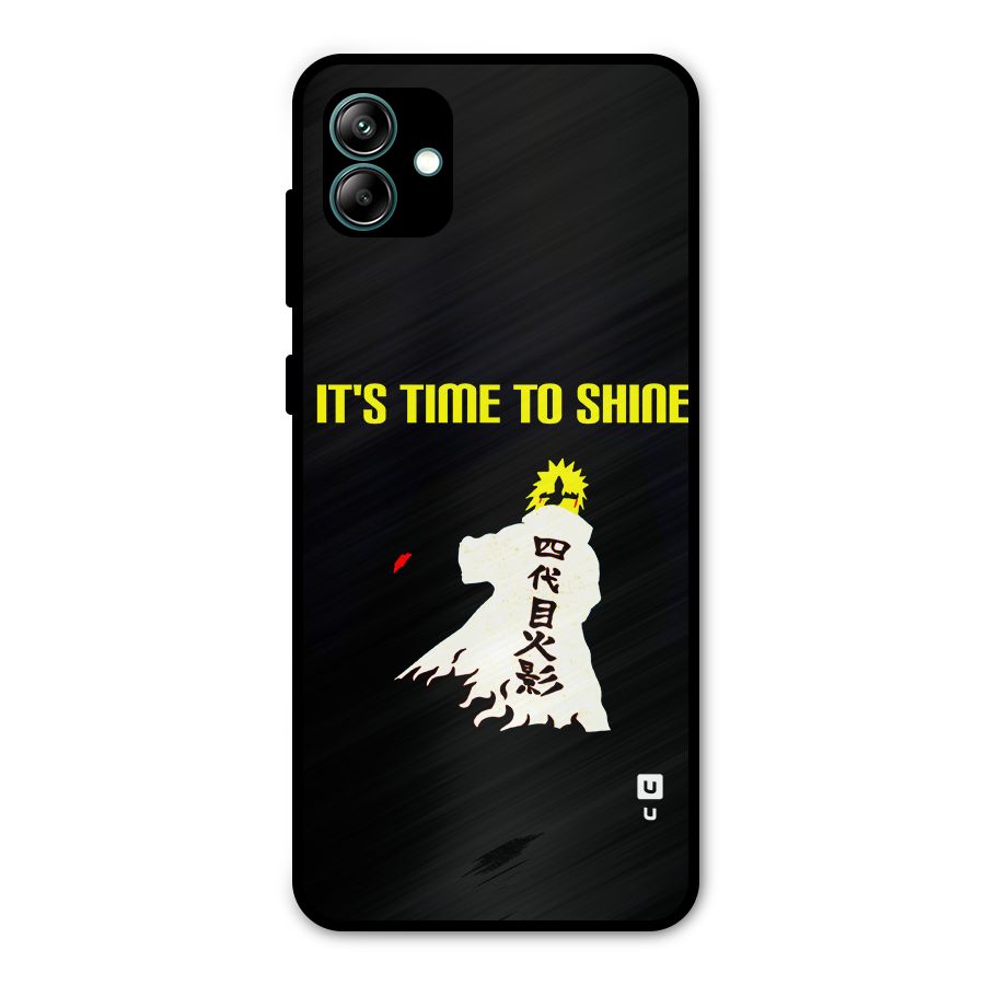 Time To Shine Metal Back Case for Galaxy A04