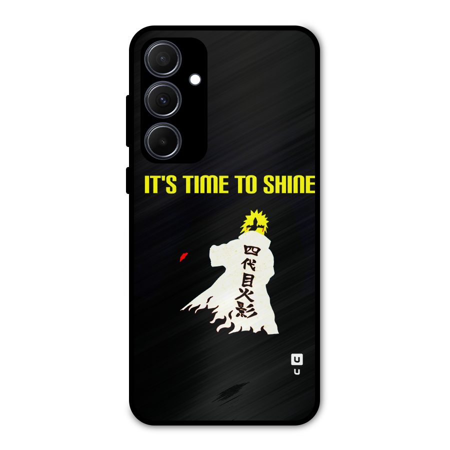 Time To Shine Metal Back Case for Galaxy A35