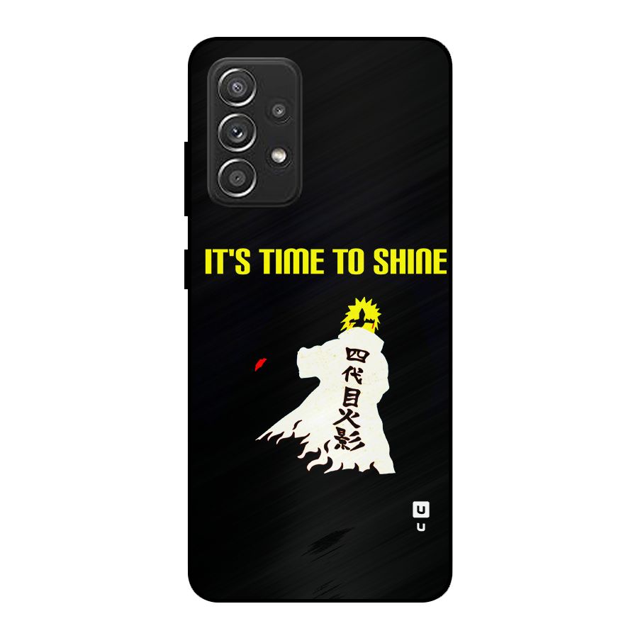 Time To Shine Metal Back Case for Galaxy A52s 5G