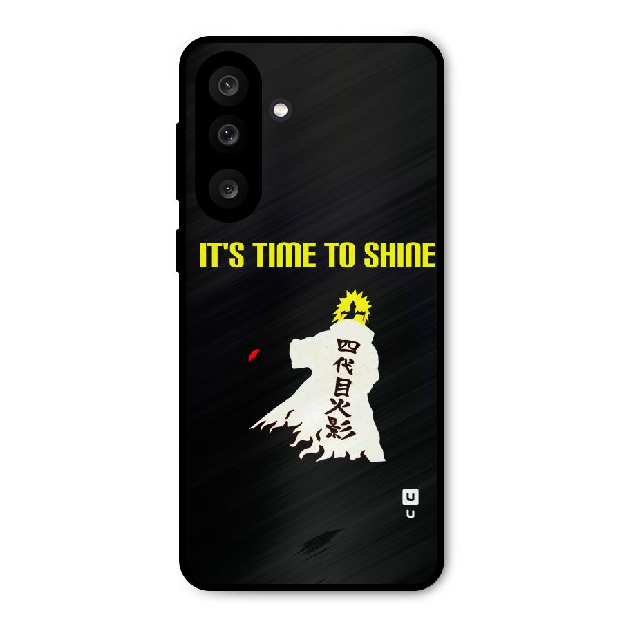 Time To Shine Metal Back Case for Galaxy F56