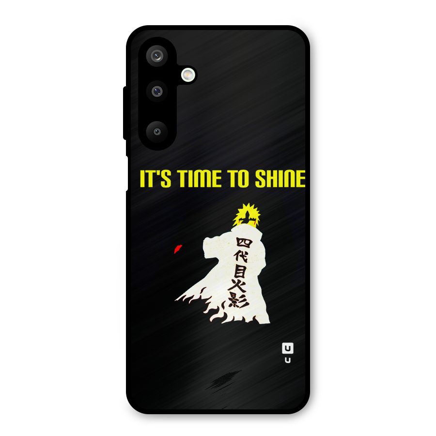 Time To Shine Metal Back Case for Galaxy M16