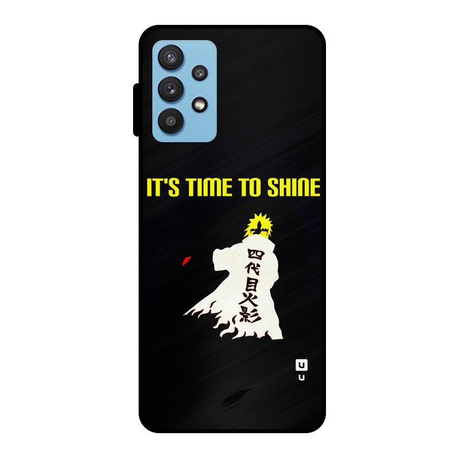 Time To Shine Metal Back Case for Galaxy M32 5G