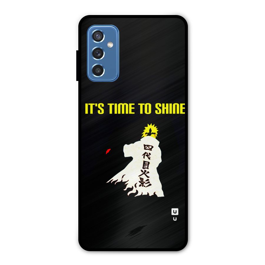 Time To Shine Metal Back Case for Galaxy M52 5G