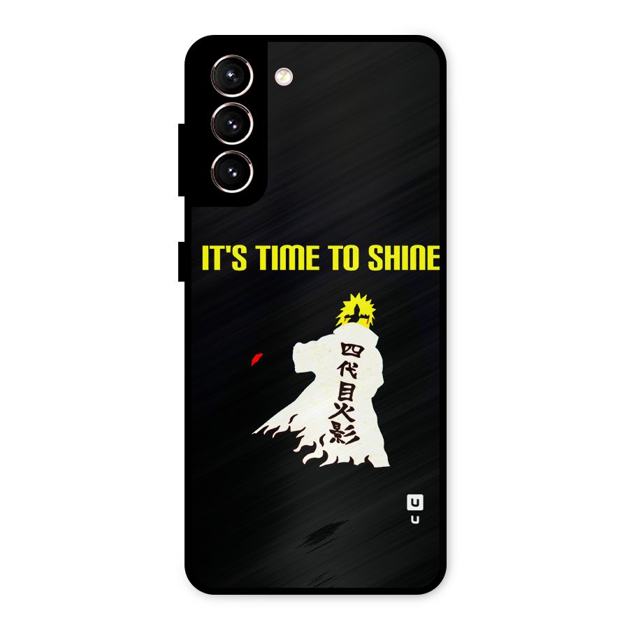 Time To Shine Metal Back Case for Galaxy S21 5G