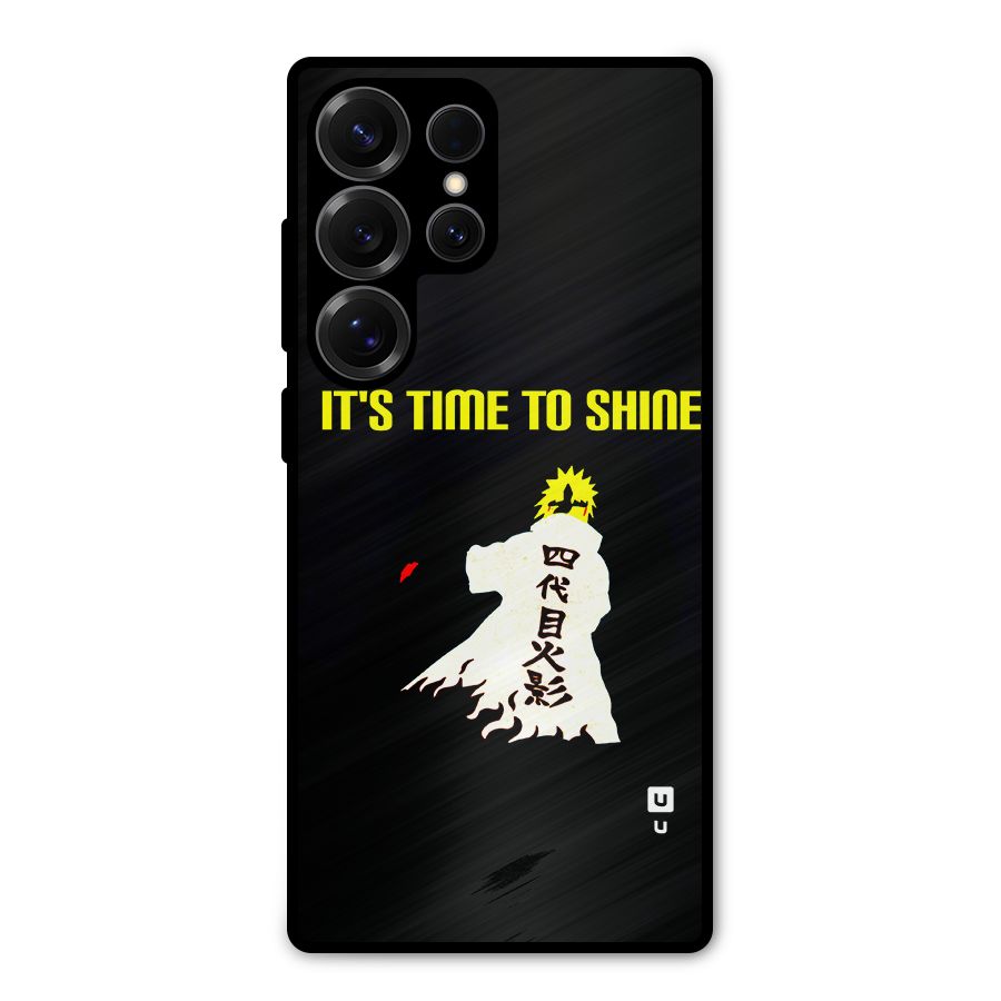 Time To Shine Metal Back Case for Galaxy S25 Ultra