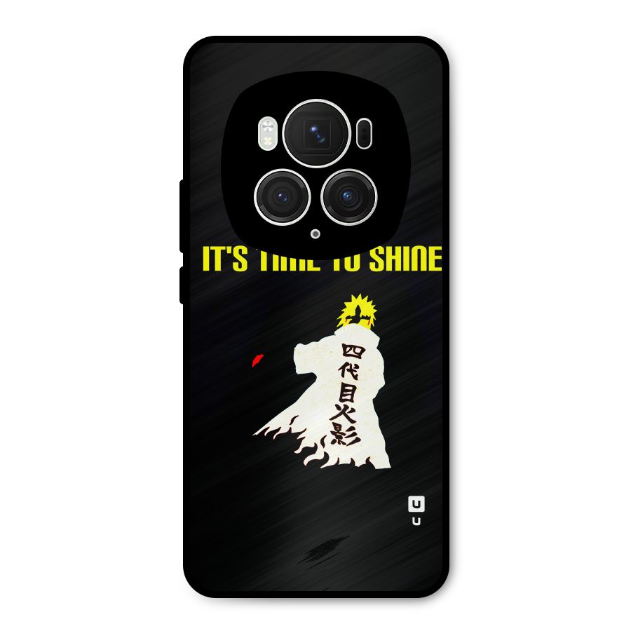 Time To Shine Metal Back Case for Honor Magic6 Pro