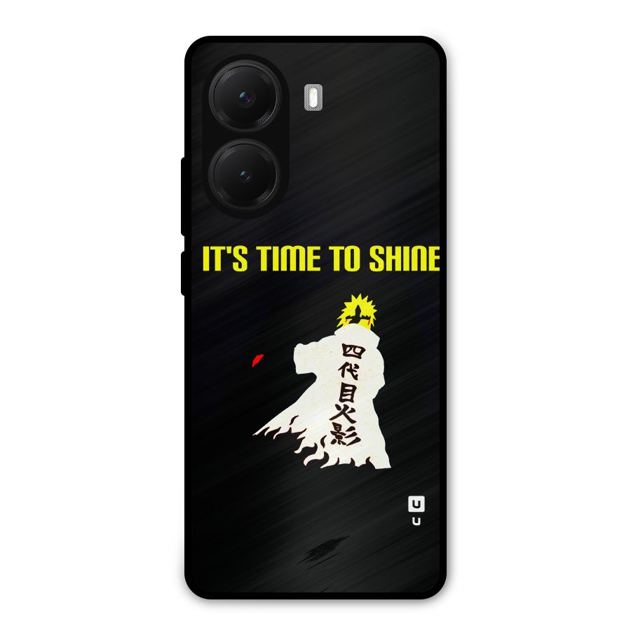 Time To Shine Metal Back Case for Poco X7 Pro