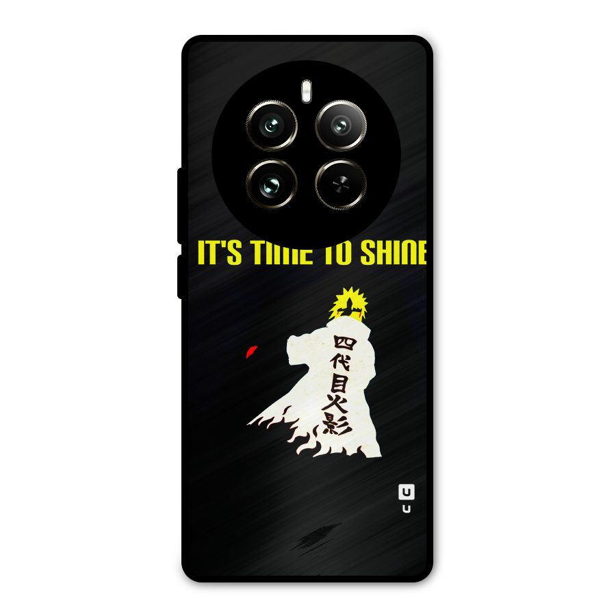 Time To Shine Metal Back Case for Realme 12 Pro