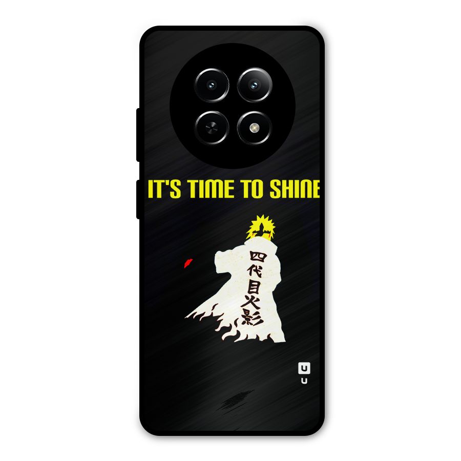 Time To Shine Metal Back Case for Realme 13