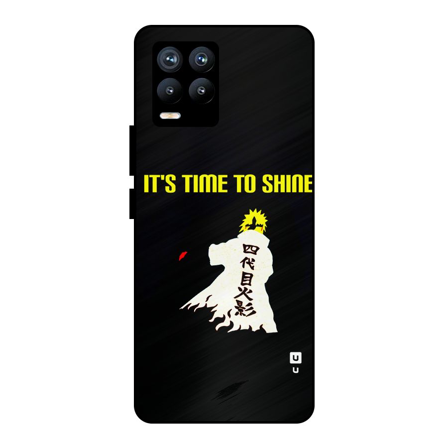 Time To Shine Metal Back Case for Realme 8 Pro