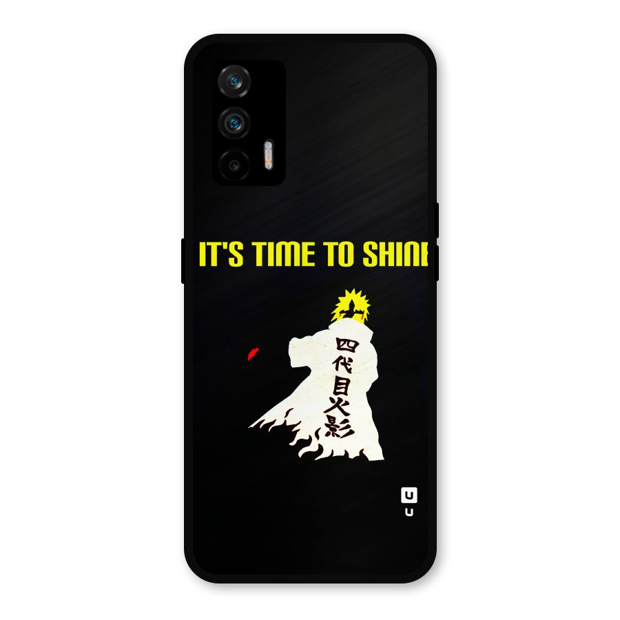 Time To Shine Metal Back Case for Realme GT 5G