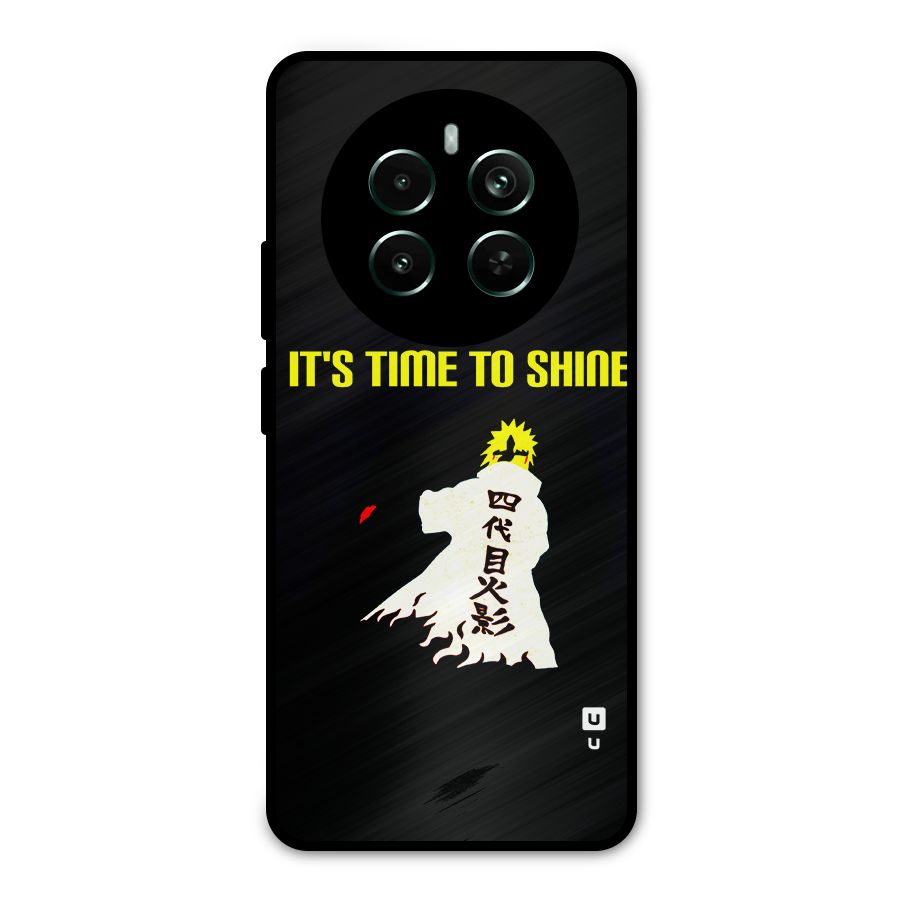 Time To Shine Metal Back Case for Realme Narzo 70 Pro