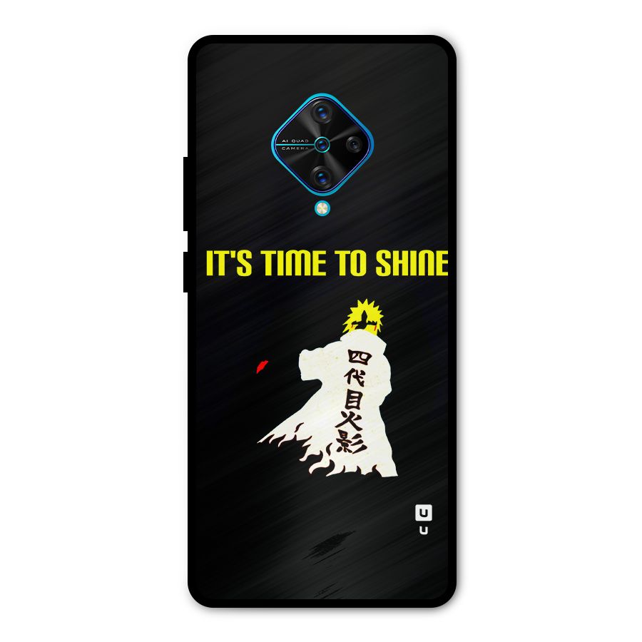 Time To Shine Metal Back Case for Vivo S1 Pro