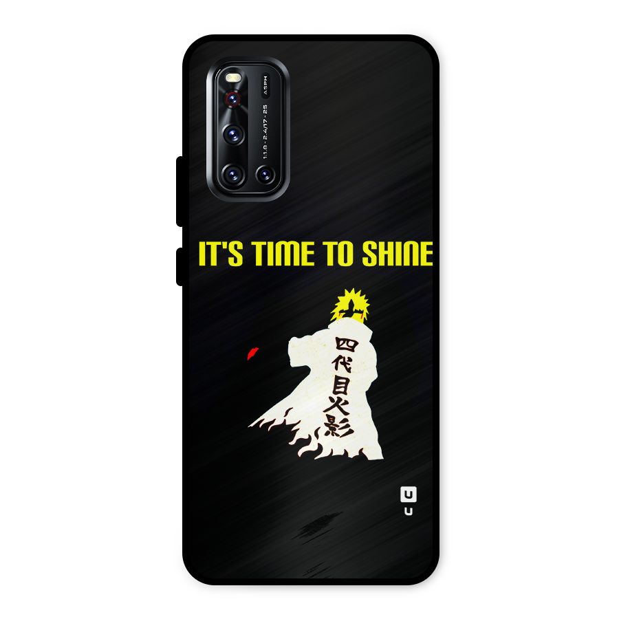 Time To Shine Metal Back Case for Vivo V19