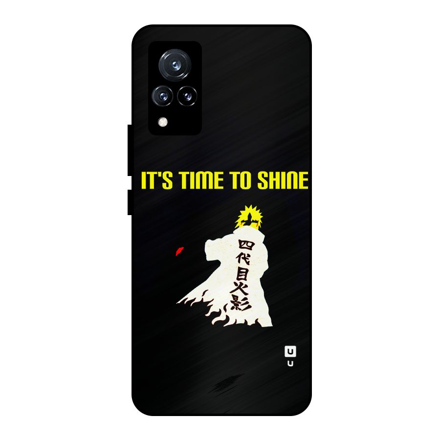 Time To Shine Metal Back Case for Vivo V21 5G