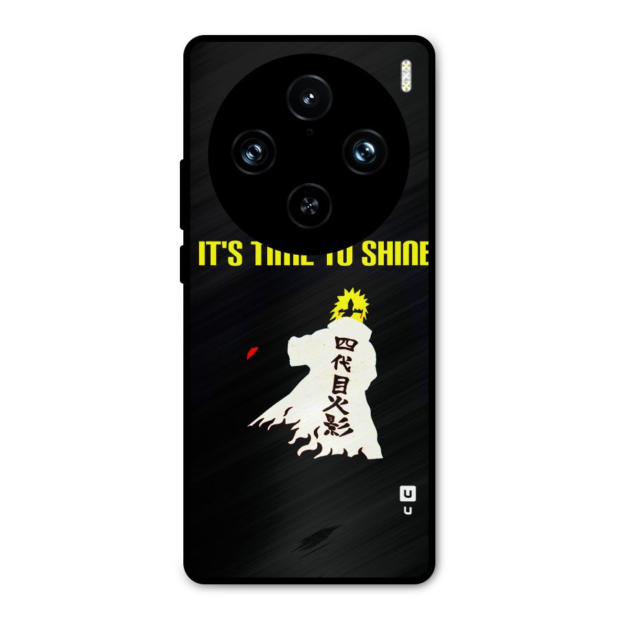 Time To Shine Metal Back Case for Vivo X100 Pro
