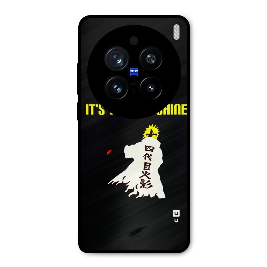 Time To Shine Metal Back Case for Vivo X200 Pro