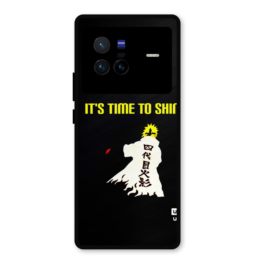 Time To Shine Metal Back Case for Vivo X80