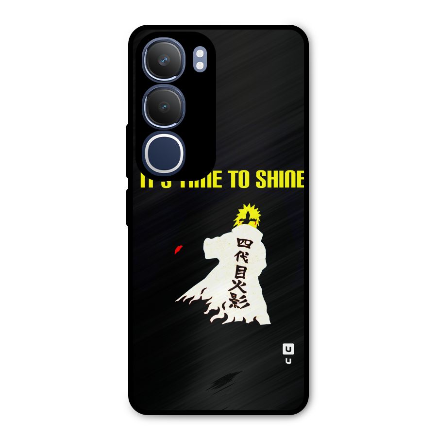 Time To Shine Metal Back Case for Vivo Y29