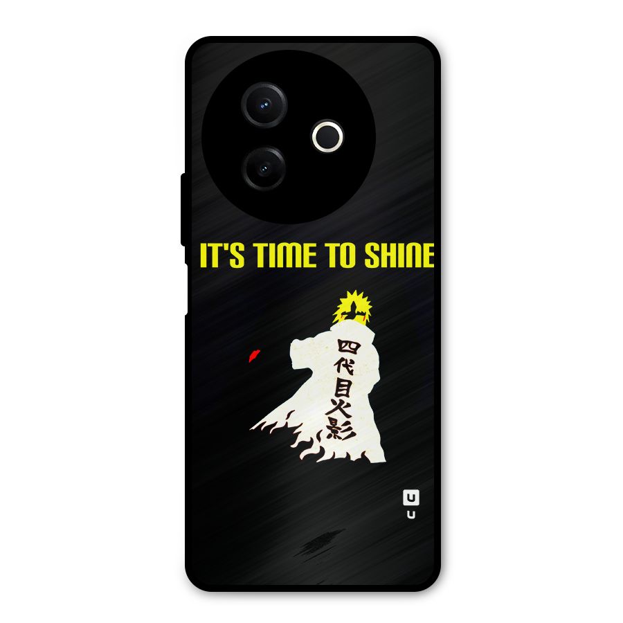 Time To Shine Metal Back Case for Vivo Y39