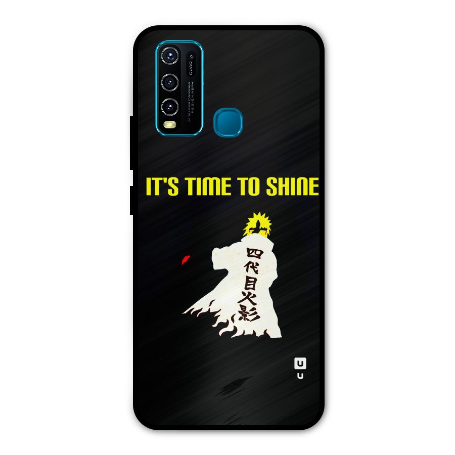 Time To Shine Metal Back Case for Vivo Y50