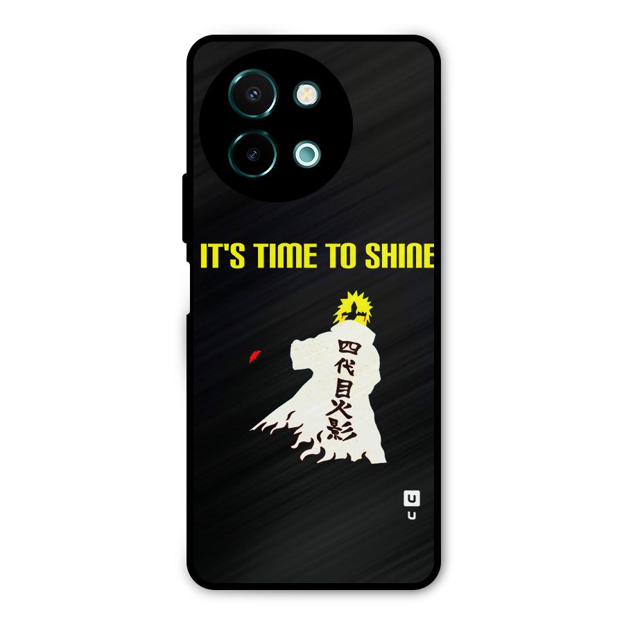 Time To Shine Metal Back Case for Vivo Y58