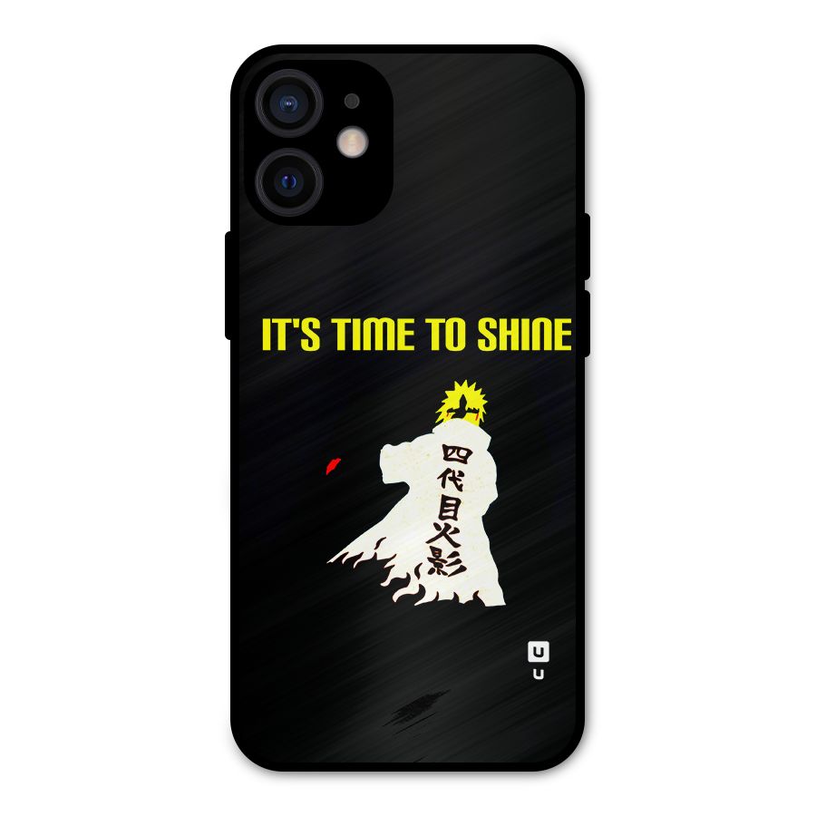 Time To Shine Metal Back Case for iPhone 12 Mini