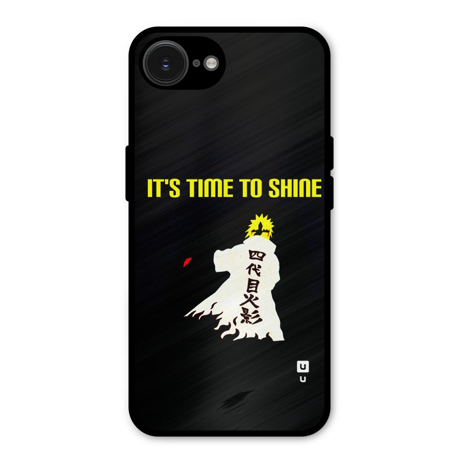 Time To Shine Metal Back Case for iPhone 16e