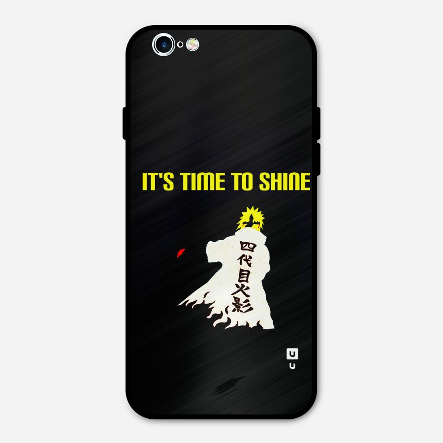 Time To Shine Metal Back Case for iPhone 6 6s