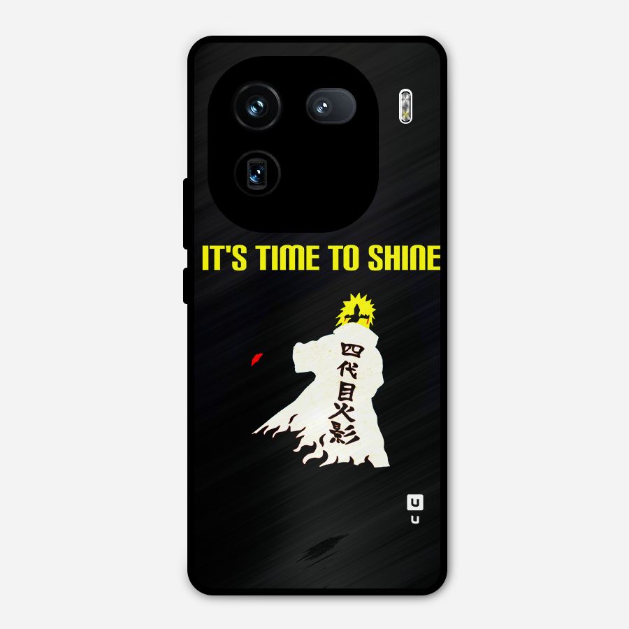 Time To Shine Metal Back Case for iQOO 12