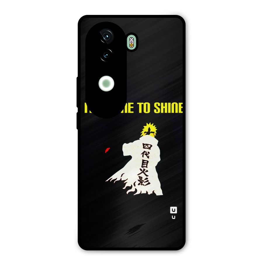Time To Shine Metal Back Case for iQOO Z9s