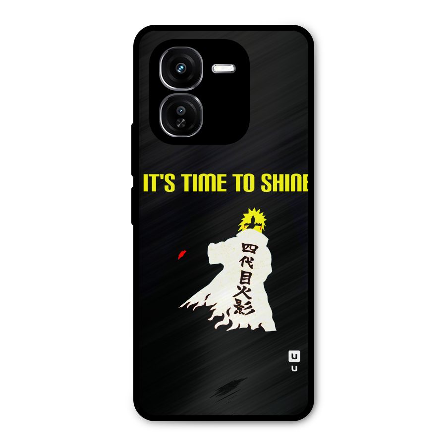 Time To Shine Metal Back Case for iQOO Z9x