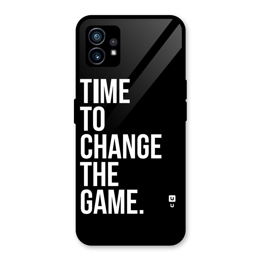 Time to Change the Game Glass Back Case for Nothing Phone 1