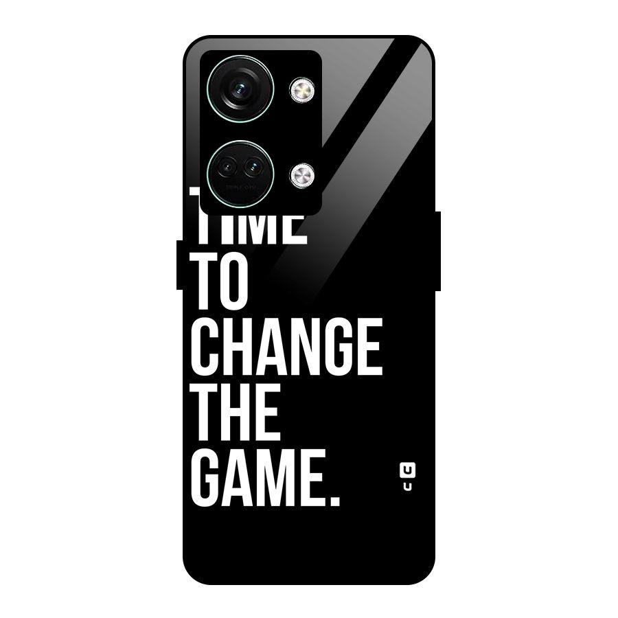 Time to Change the Game Glass Back Case for Oneplus Nord 3