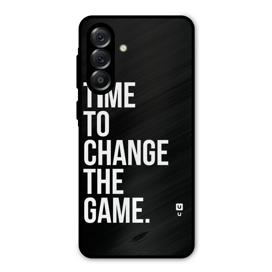 Time to Change the Game Metal Back Case for Galaxy A56
