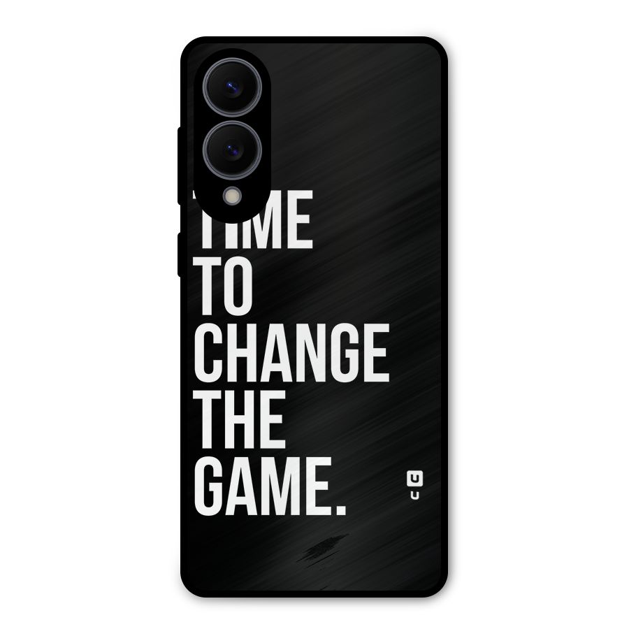 Time to Change the Game Metal Back Case for Galaxy S25 Edge