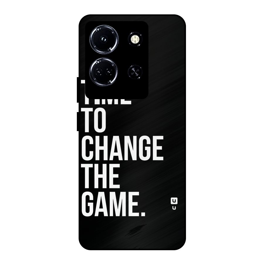 Time to Change the Game Metal Back Case for Infinix Note 30 5G