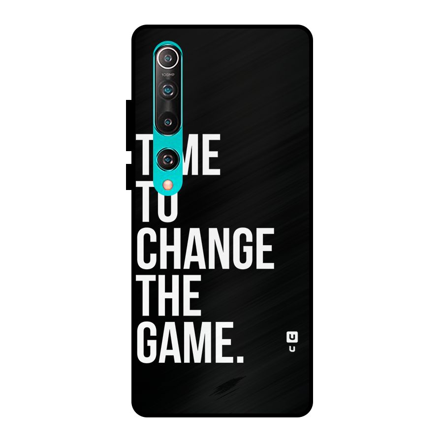 Time to Change the Game Metal Back Case for Mi 10
