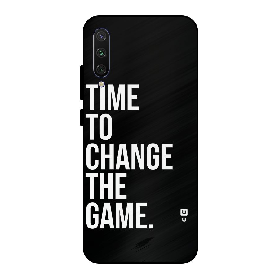 Time to Change the Game Metal Back Case for Mi A3
