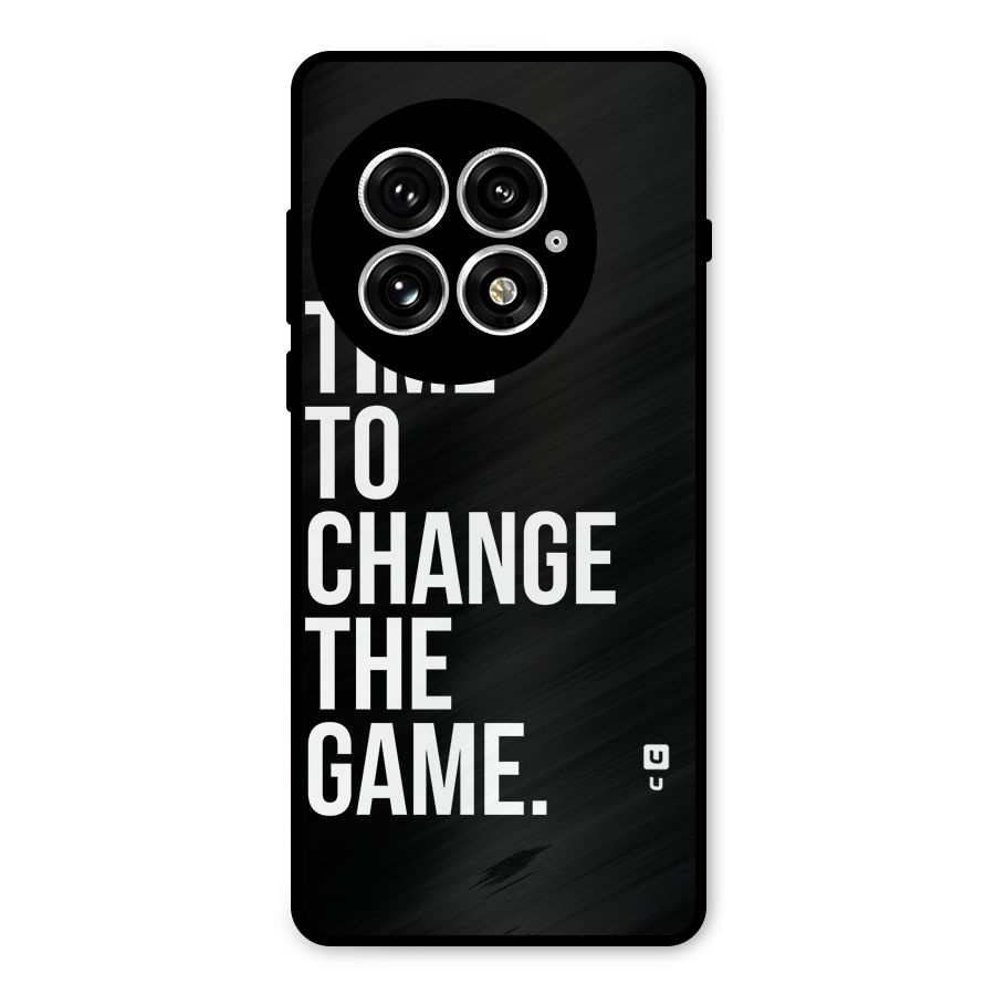 Time to Change the Game Metal Back Case for OnePlus 13